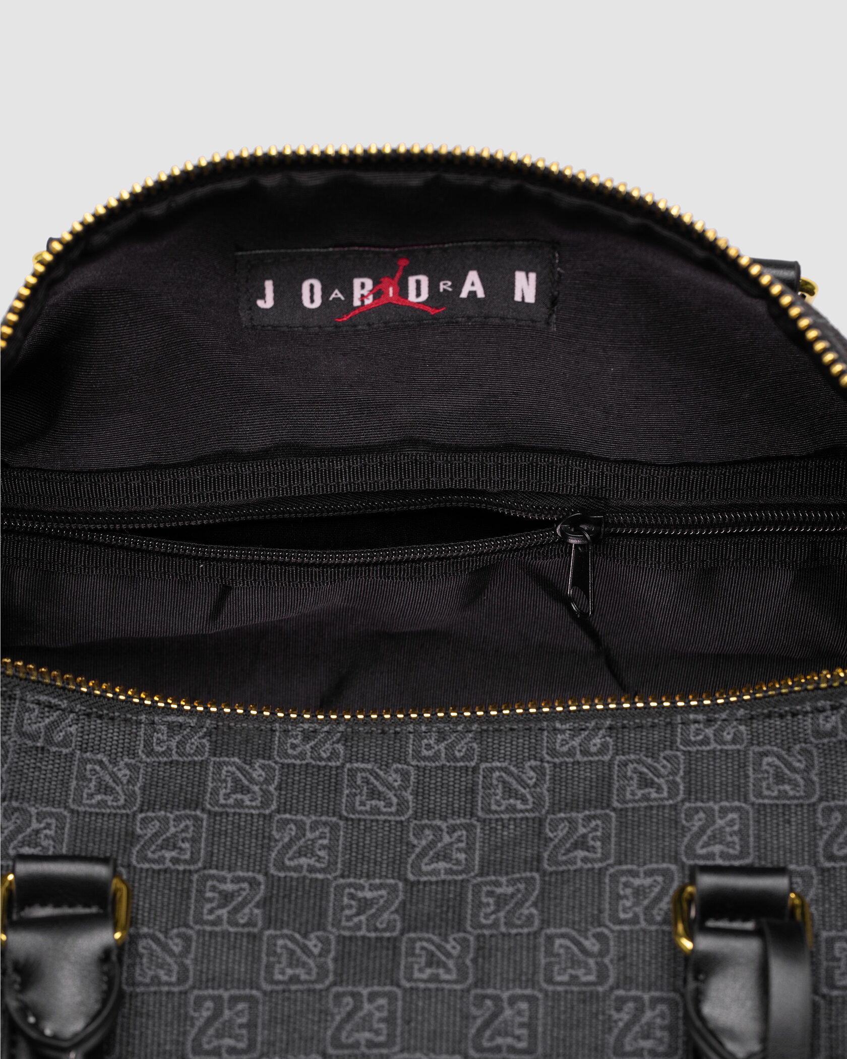 Air Jordan Monogram Duffle Bag Grey - 13