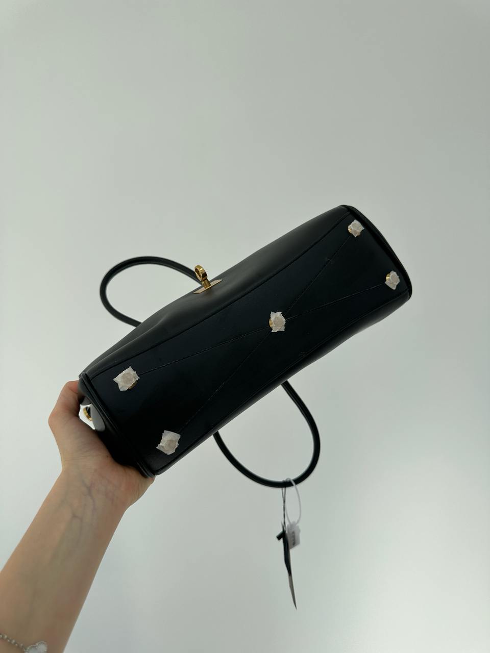 Balenciaga Bel Air Small Carry All Bag in Black\Gold - 10