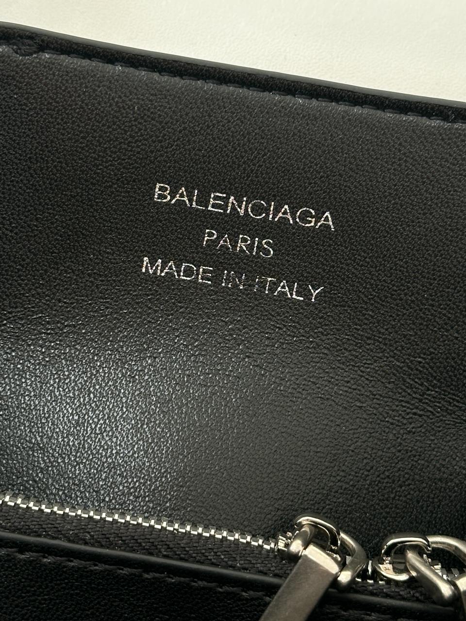 Balenciaga Bel Air Small Carry All Bag in Black\Silver - 14