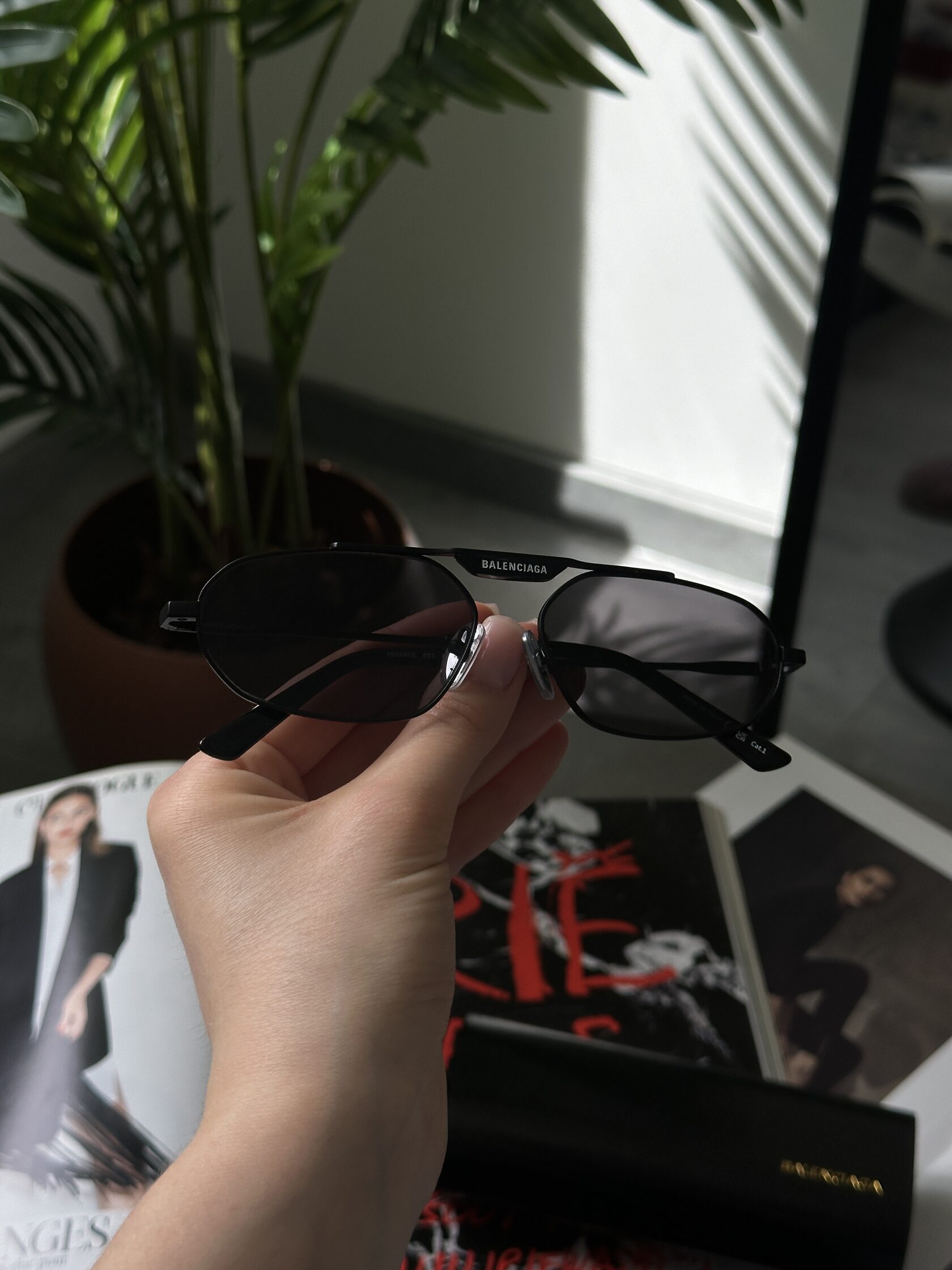 Balenciaga Black/Black BB0245S 001 - 10