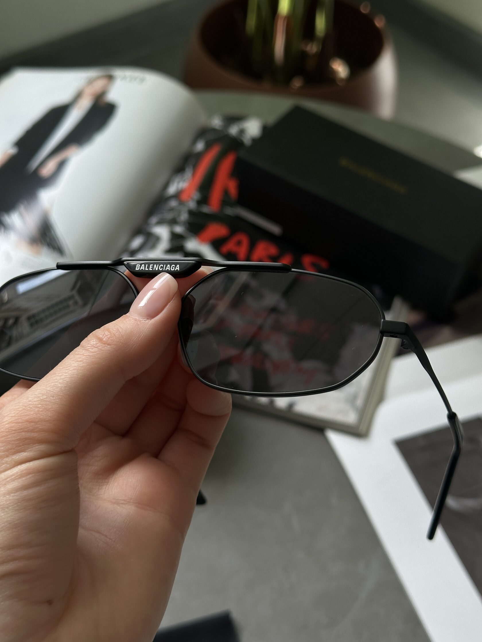 Balenciaga Black/Black BB0245S 001 - 11