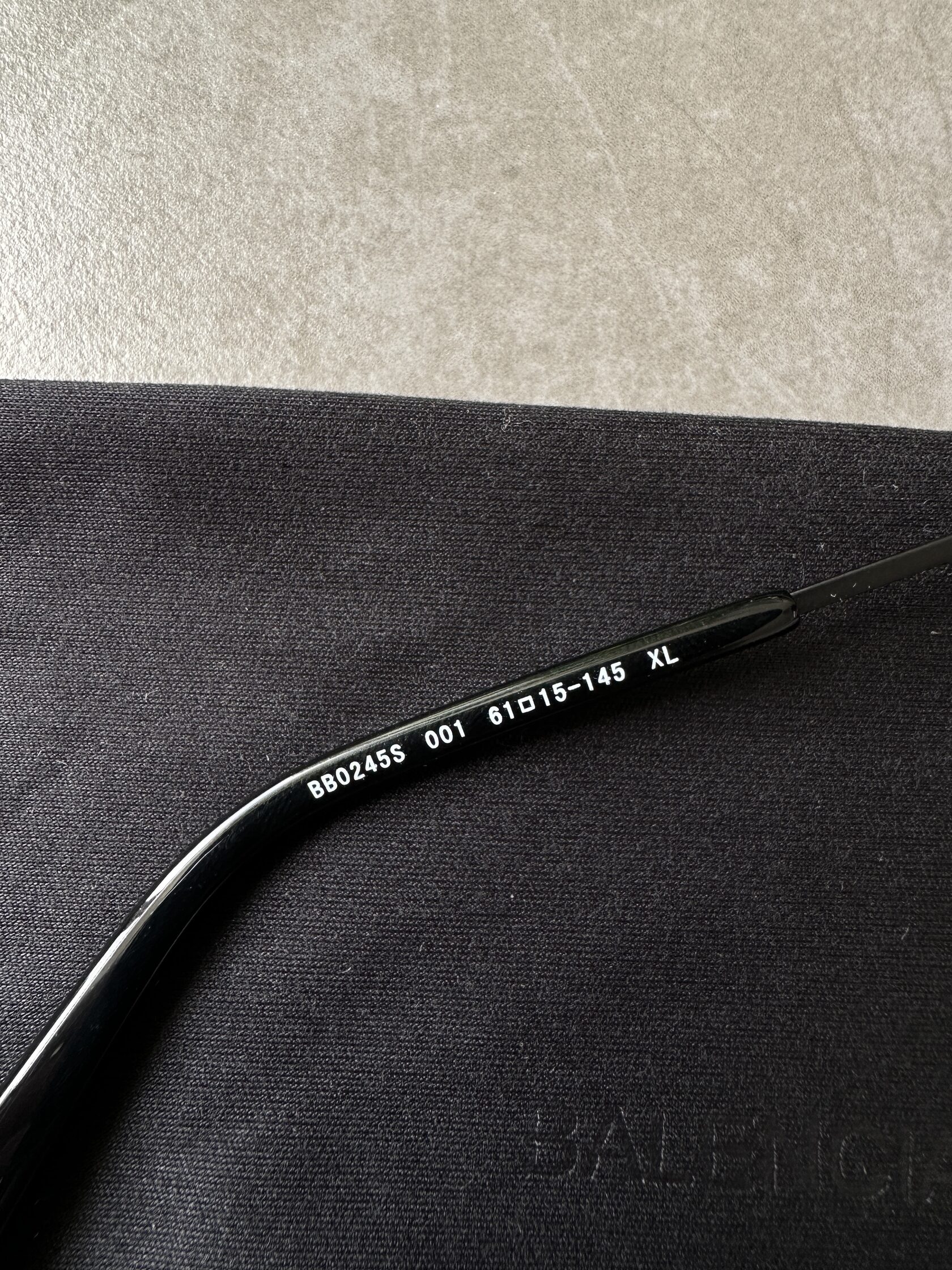 Balenciaga Black/Black BB0245S 001 - 15