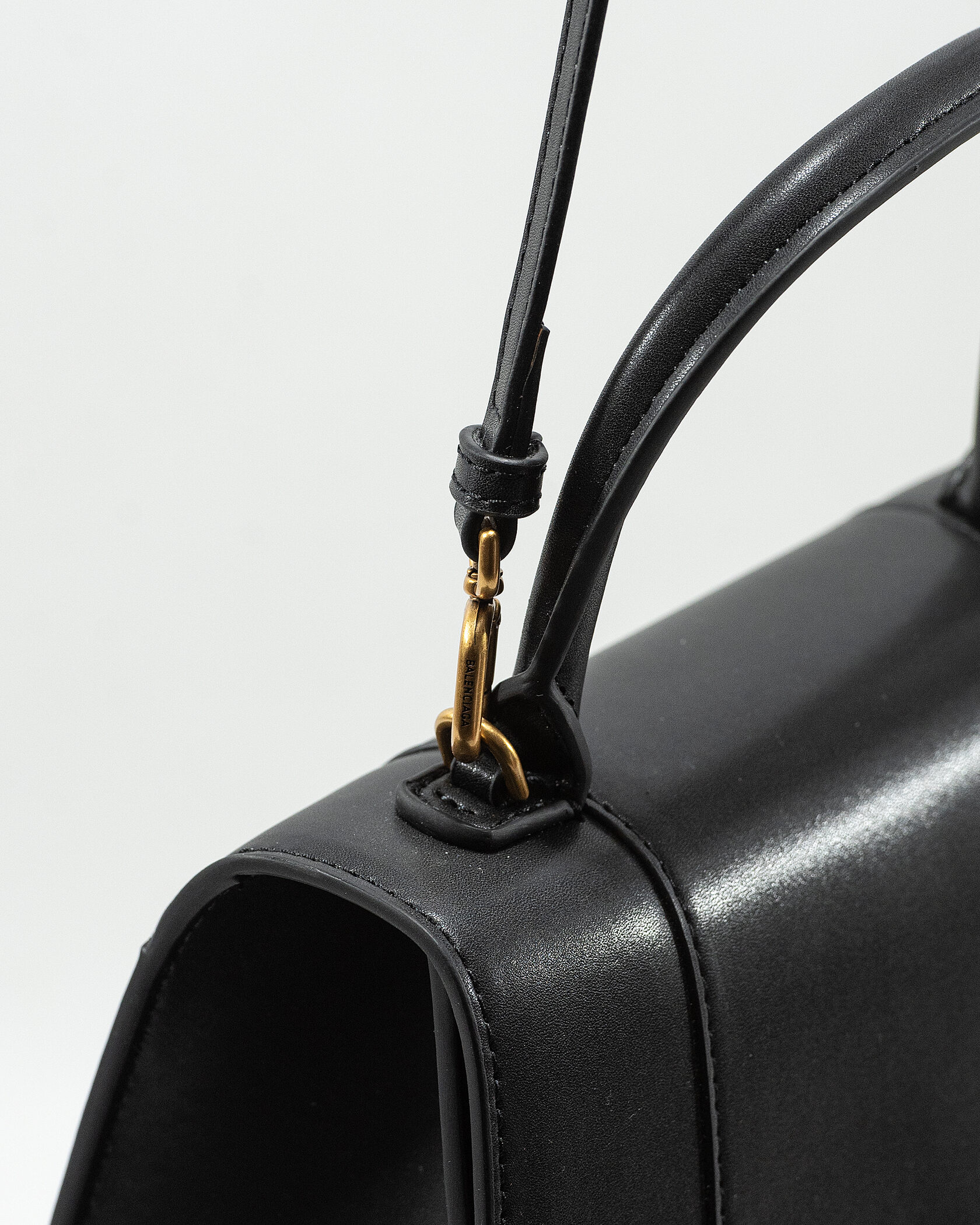 Balenciaga Hourglass Small Handbag in Black - 10