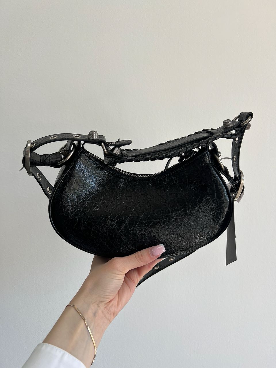 Balenciaga Le Cagole XS Shoulder Bag Black - 4