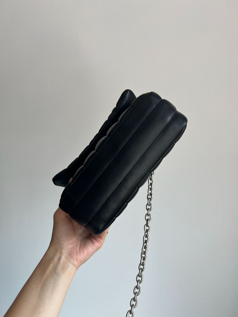 Balenciaga Monaco Mini Chain Bag Black/Silver - 10