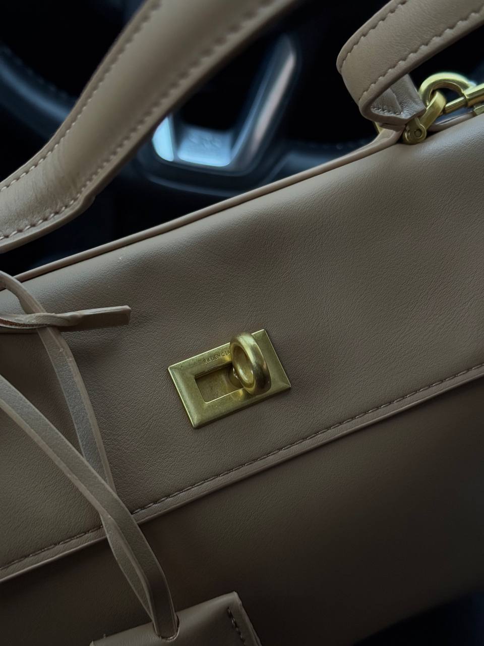 Balenciaga Rodeo Beige/Gold - 3