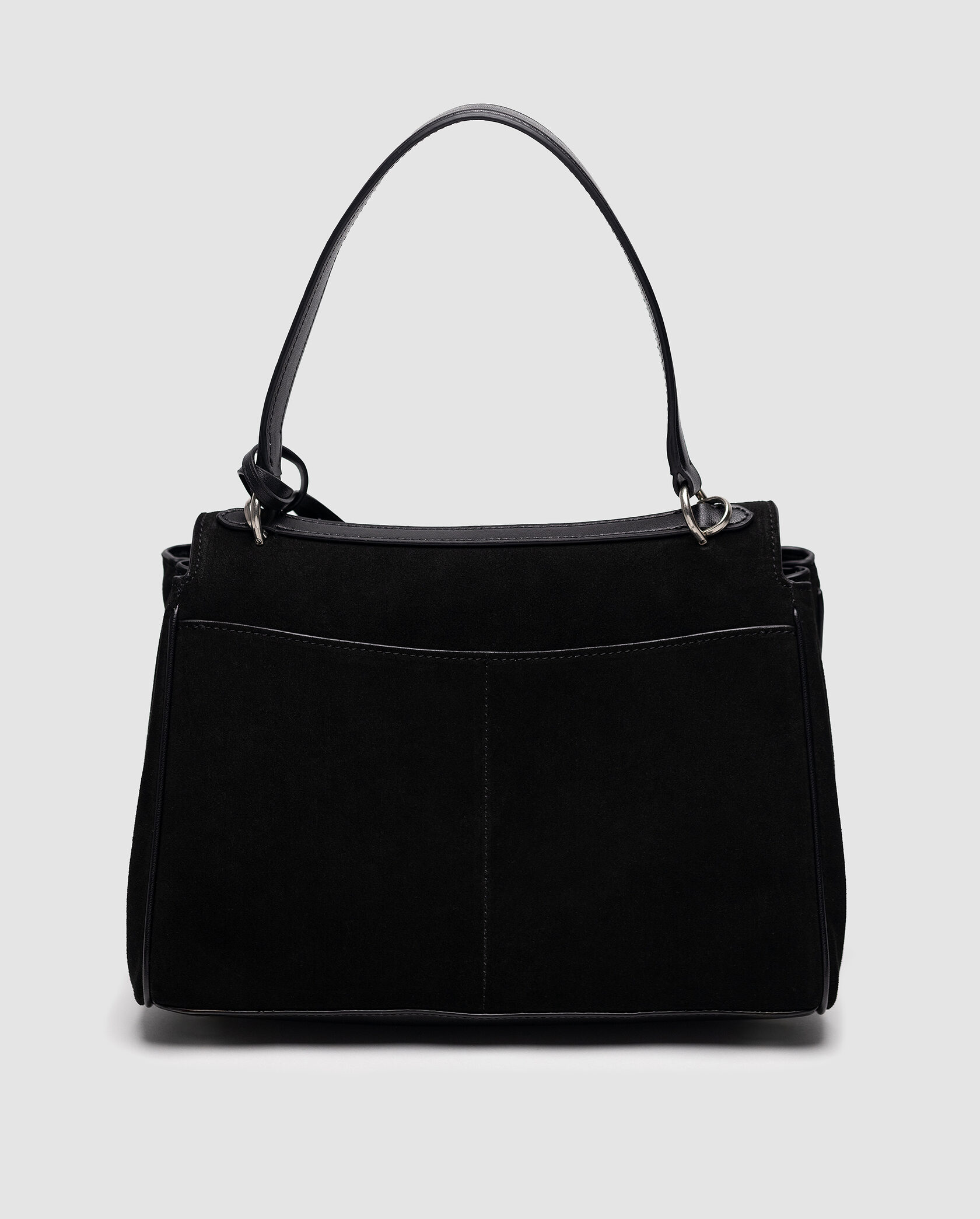 Balenciaga Rodeo Black Suede/Silver Hardware - 4