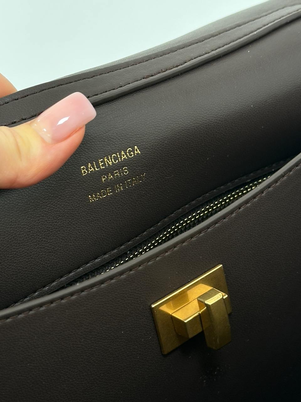 Balenciaga Rodeo Brown Suede/Gold Hardware - 11