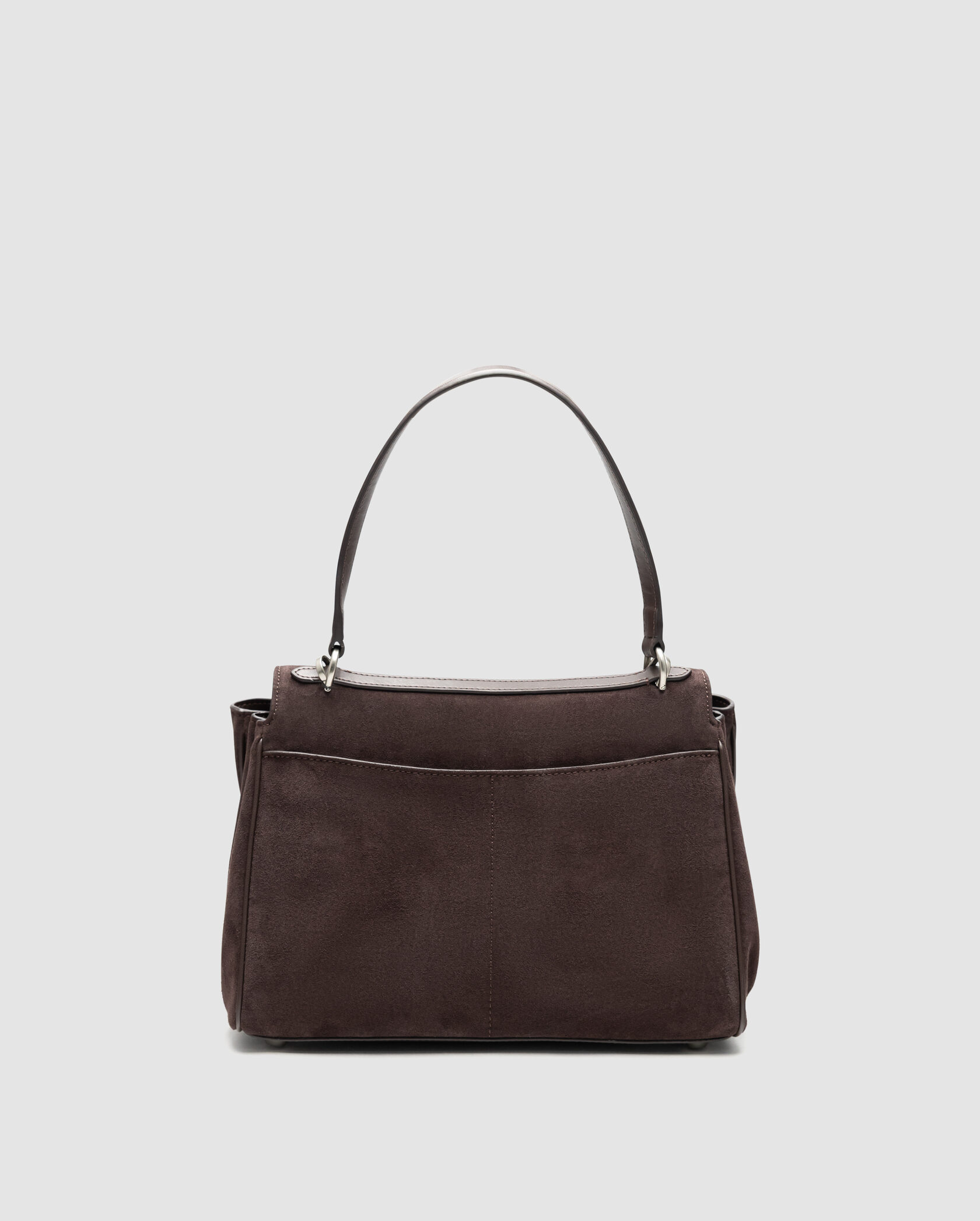 Balenciaga Rodeo Brown Suede/Silver Hardware - 18