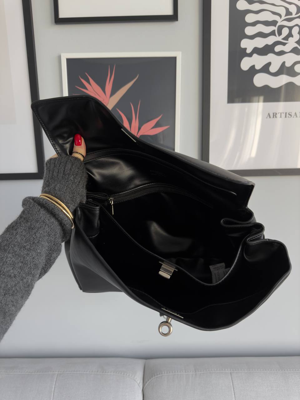Balenciaga Rodeo Large Black/Silver - 10