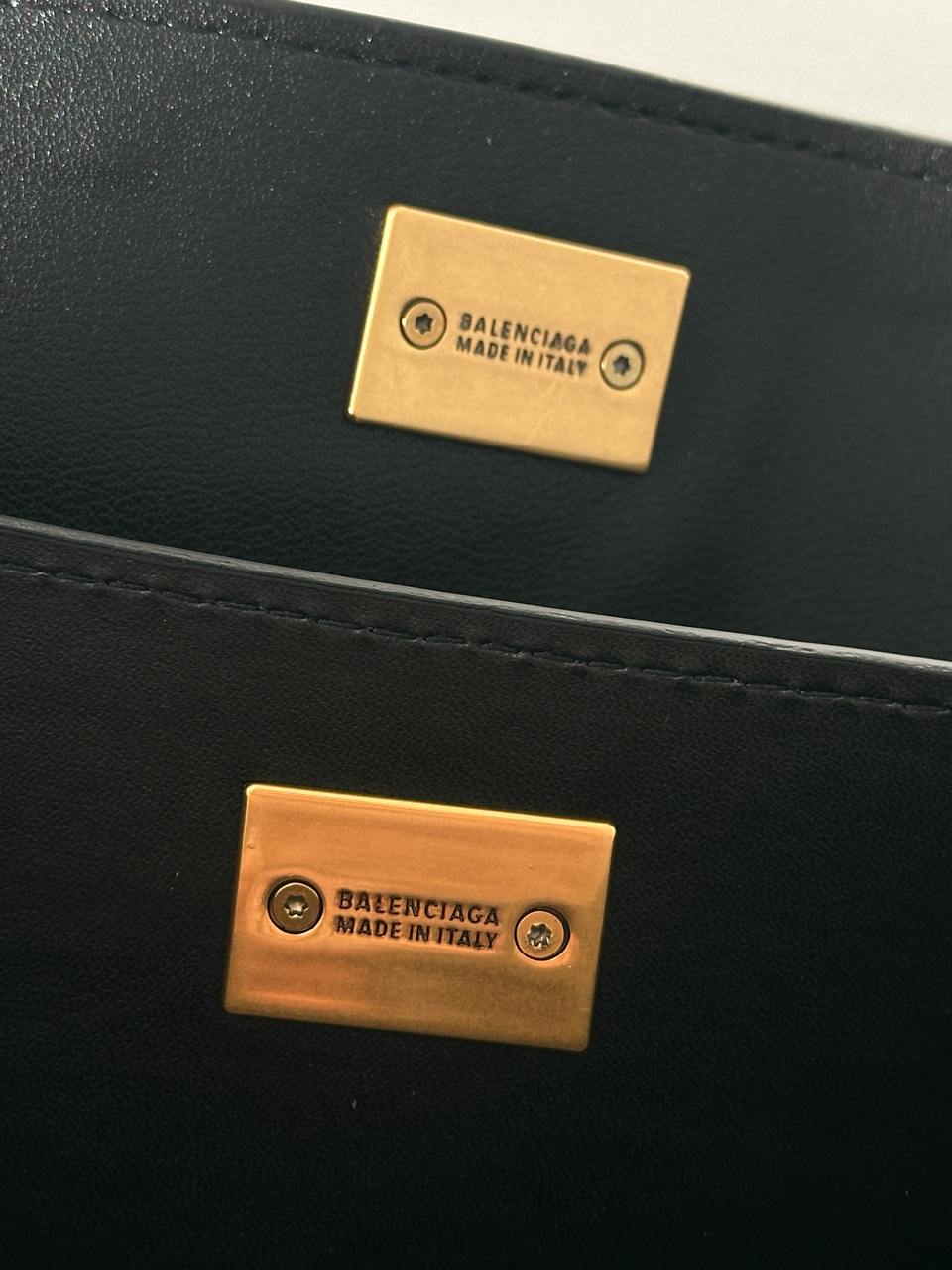 Balenciaga Rodeo Large Suede Black/Gold Hardware - 15