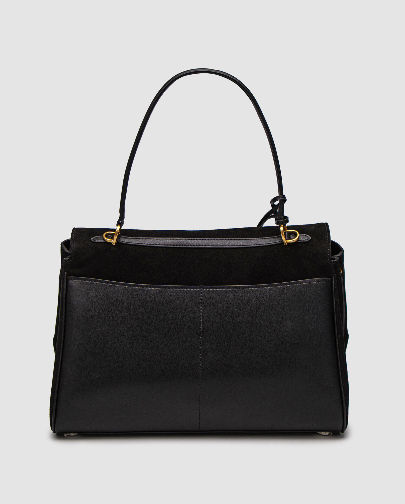 Balenciaga Rodeo Large Suede Black/Gold Hardware - 3