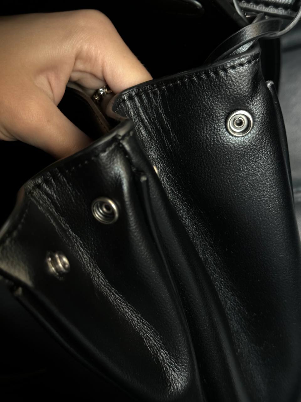 Balenciaga Rodeo Medium Black/Silver - 4