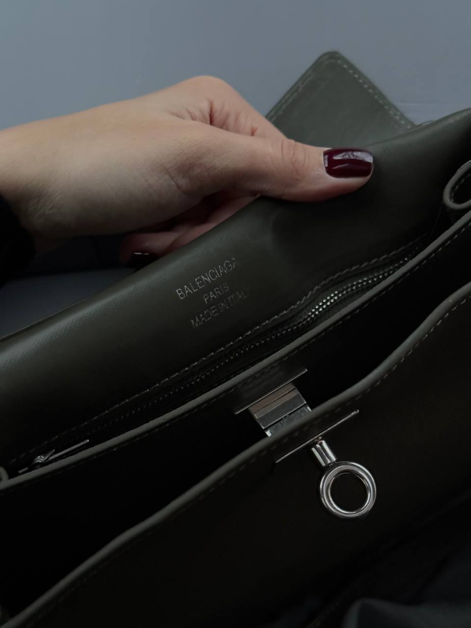 Balenciaga Rodeo Olive/Gold - 8