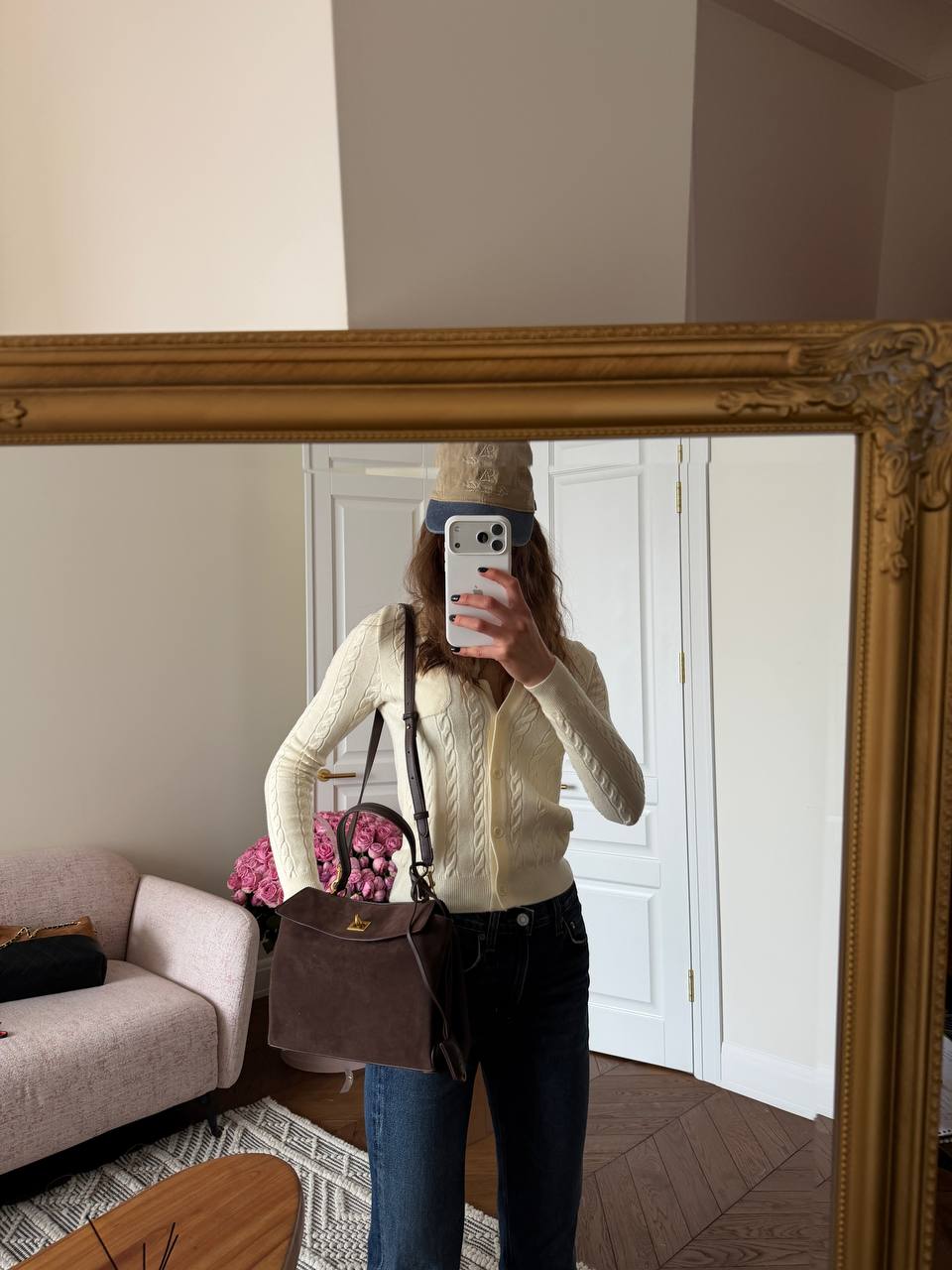 Balenciaga Rodeo Suede Brown/Gold - 4