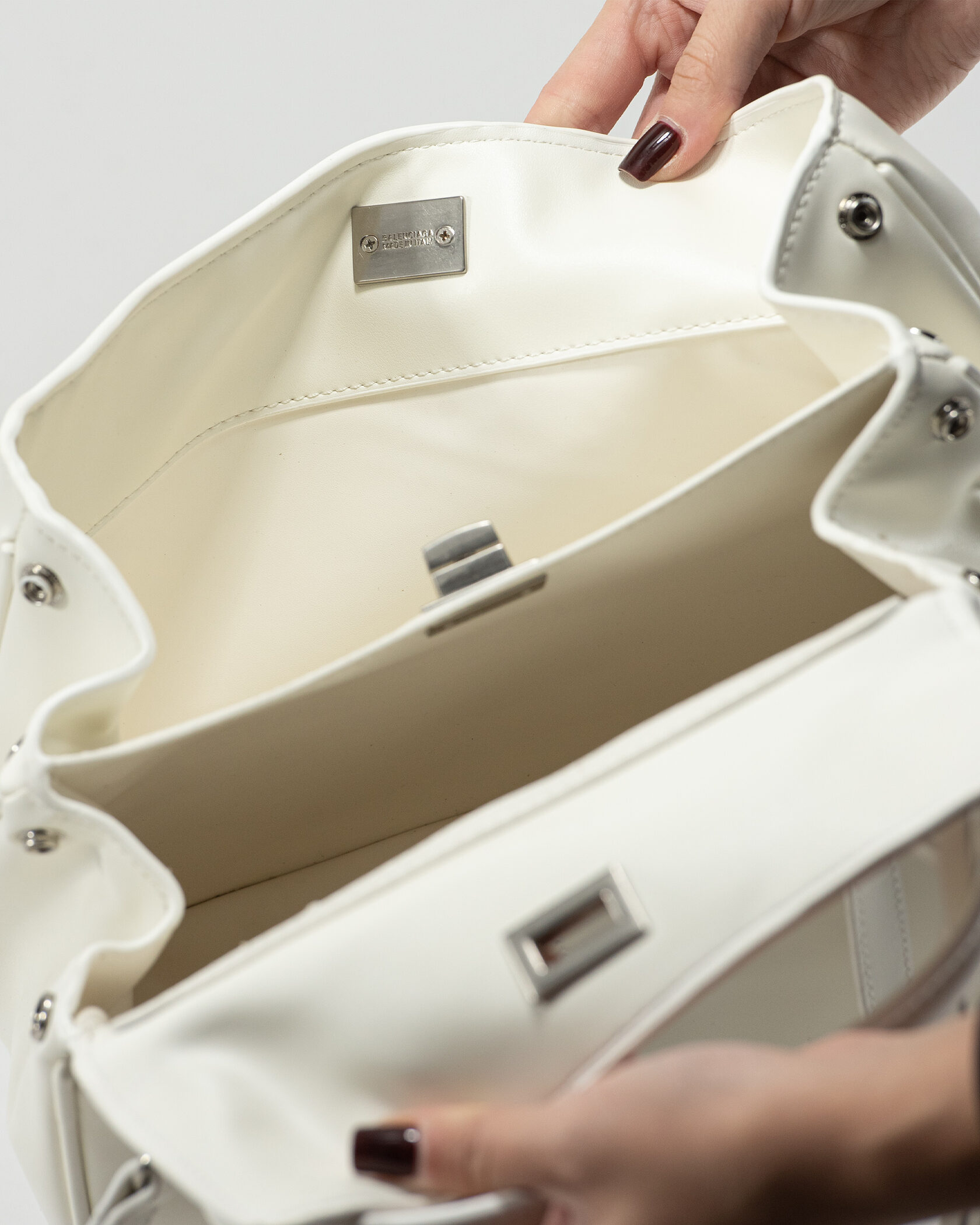 Balenciaga Rodeo White/Silver - 15