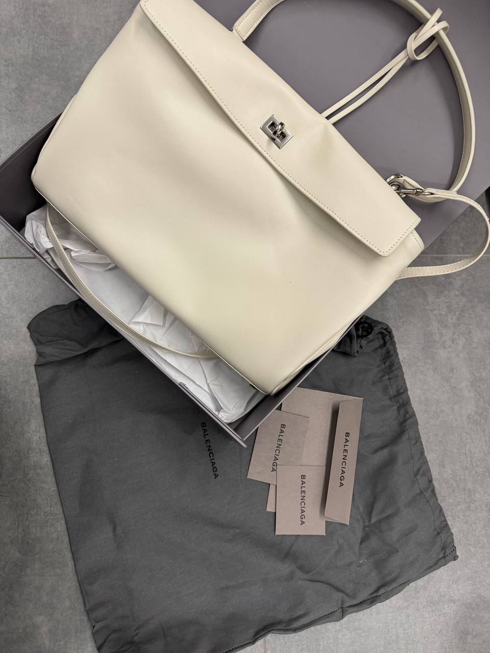 Balenciaga RodeoMedium White/Silver - 3