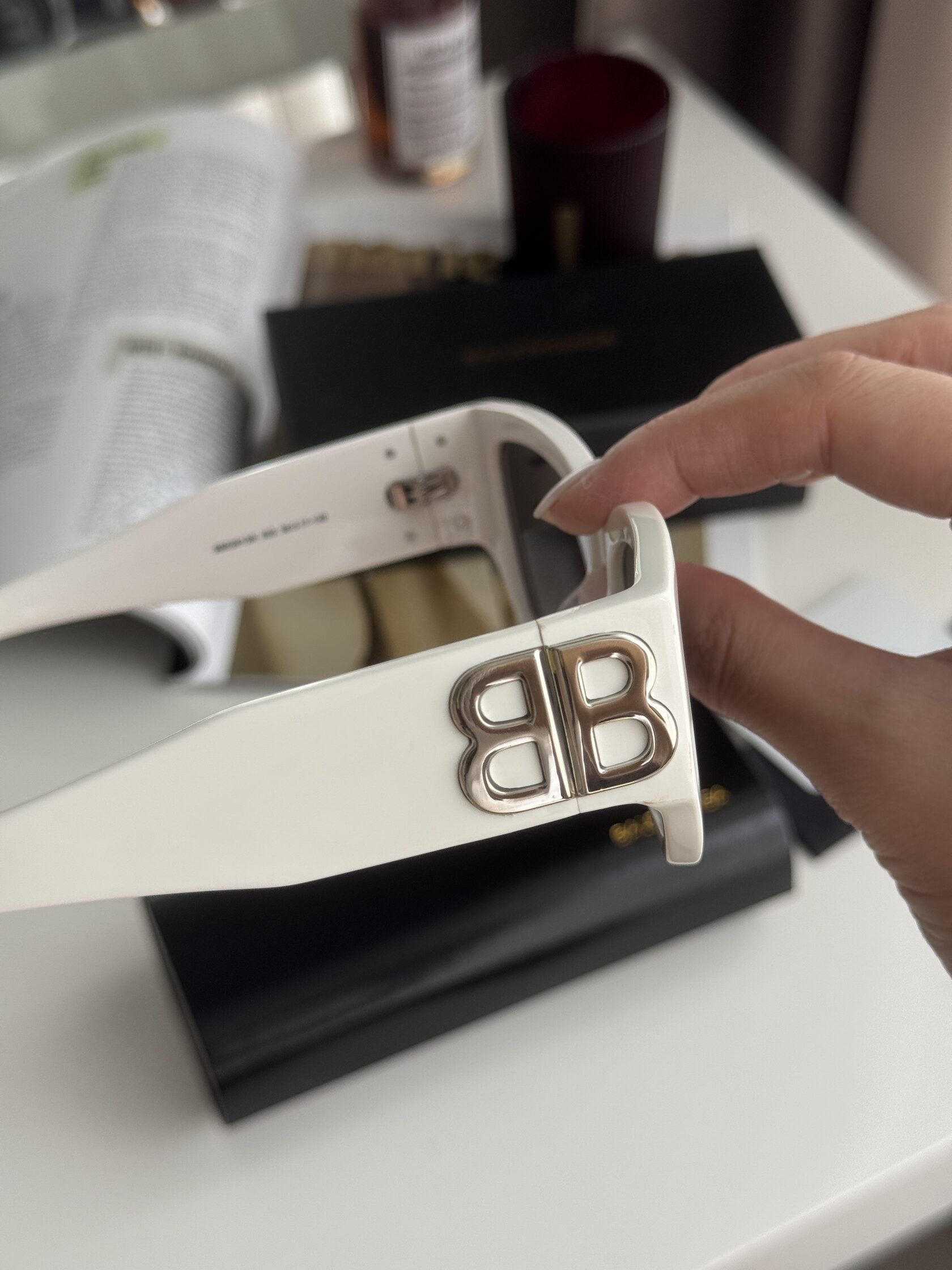 Balenciaga White/Silver BB036SK 002 - 6