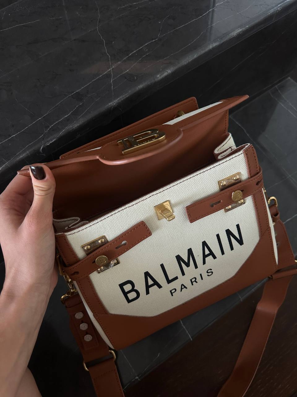 Balmain B-Buzz 23 Cream/Brown - 14