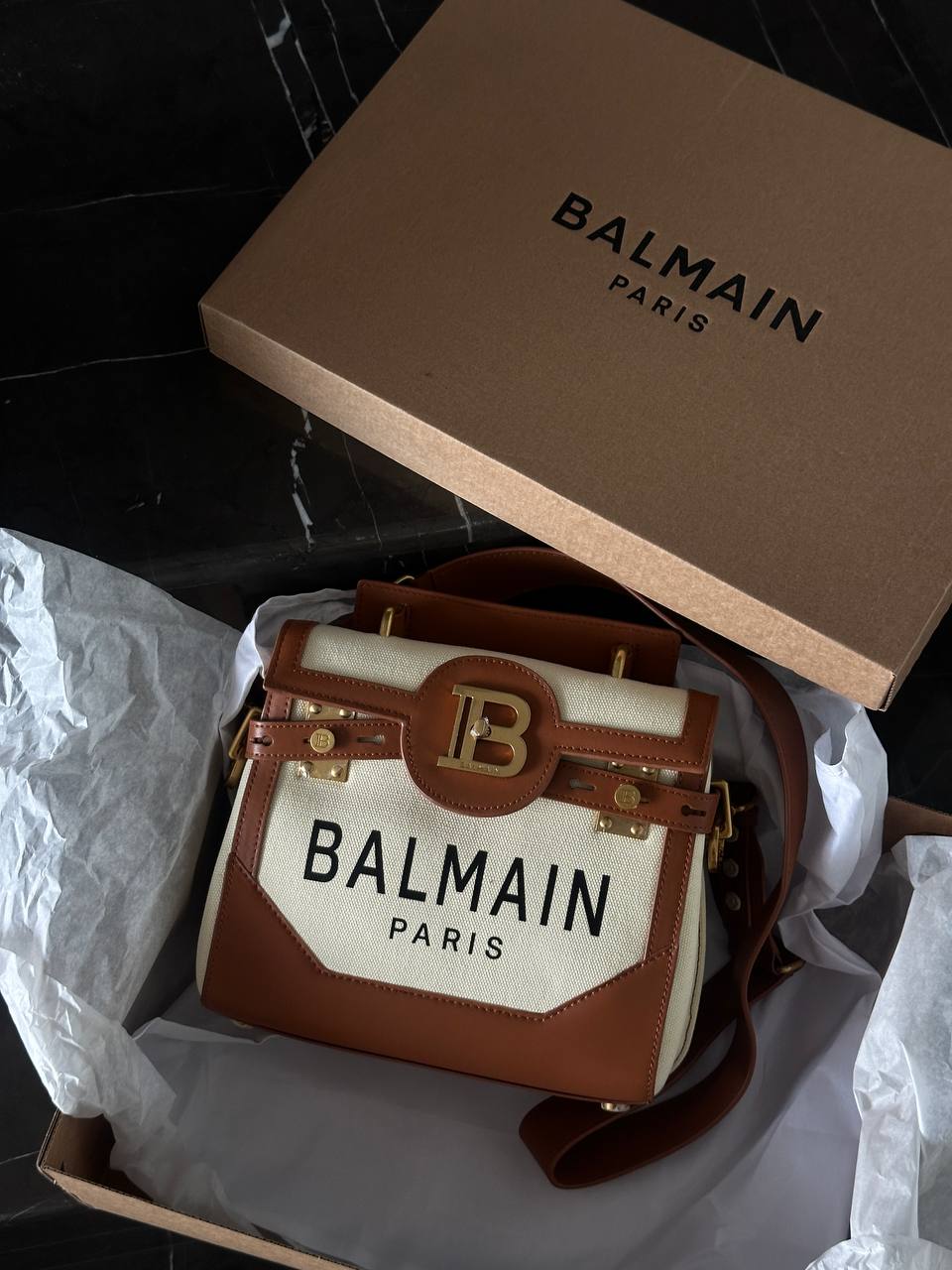 Balmain B-Buzz 23 Cream/Brown - 2