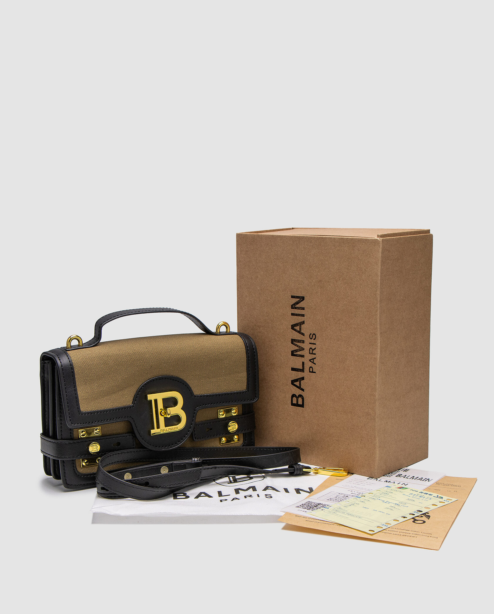 Balmain B-Buzz 24 Black/Khaki - 2