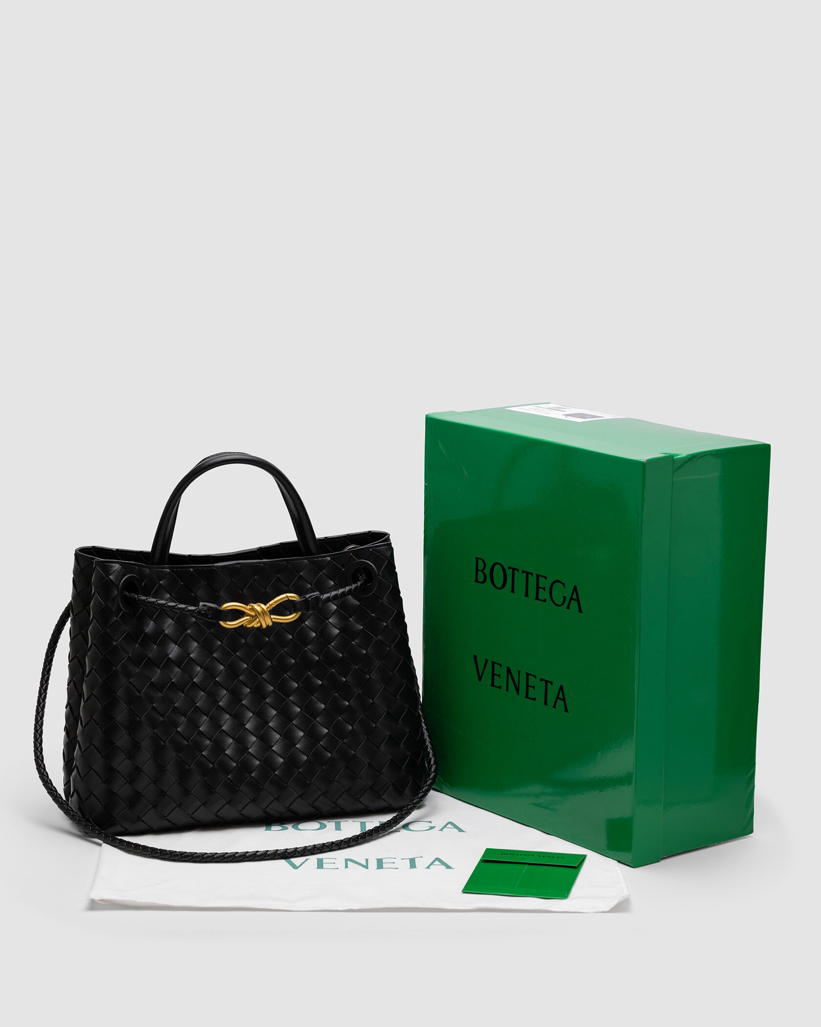 Bottega Veneta Andiamo Bag Black - 2