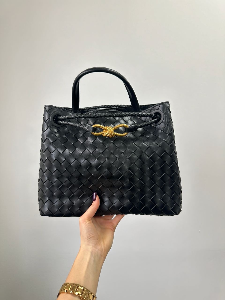 Bottega Veneta Andiamo Bag Black - 3