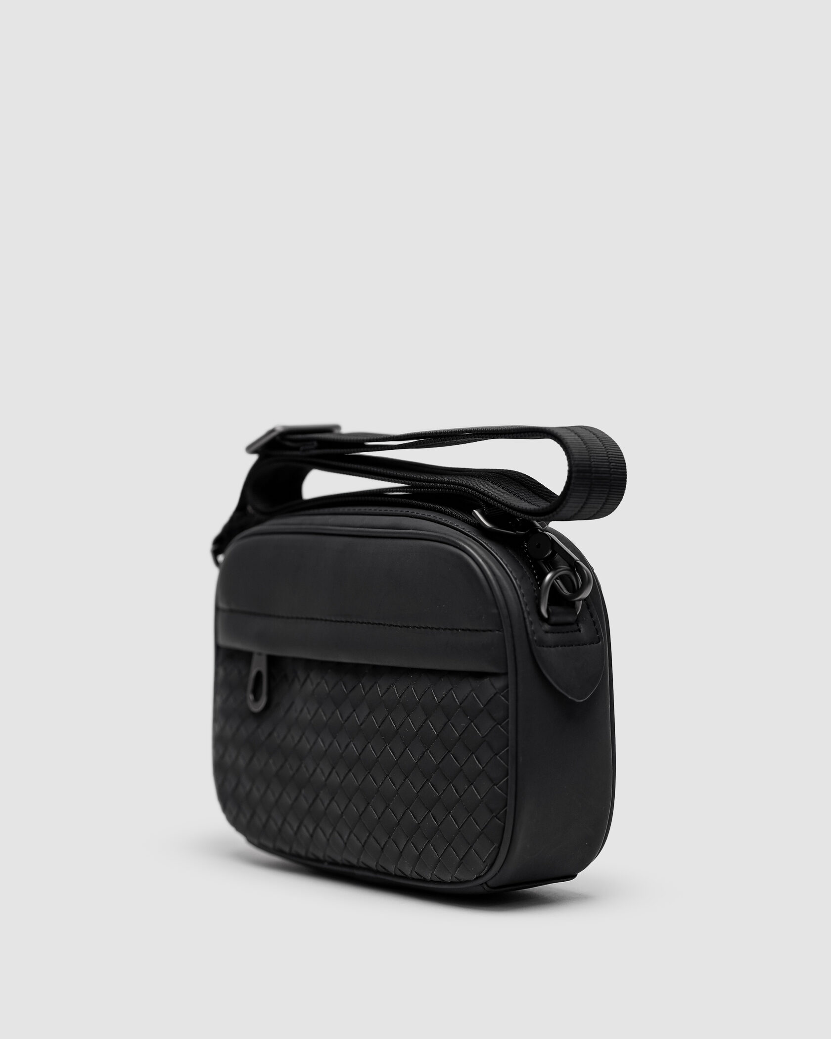 Bottega Veneta Black Leather Bag - 3