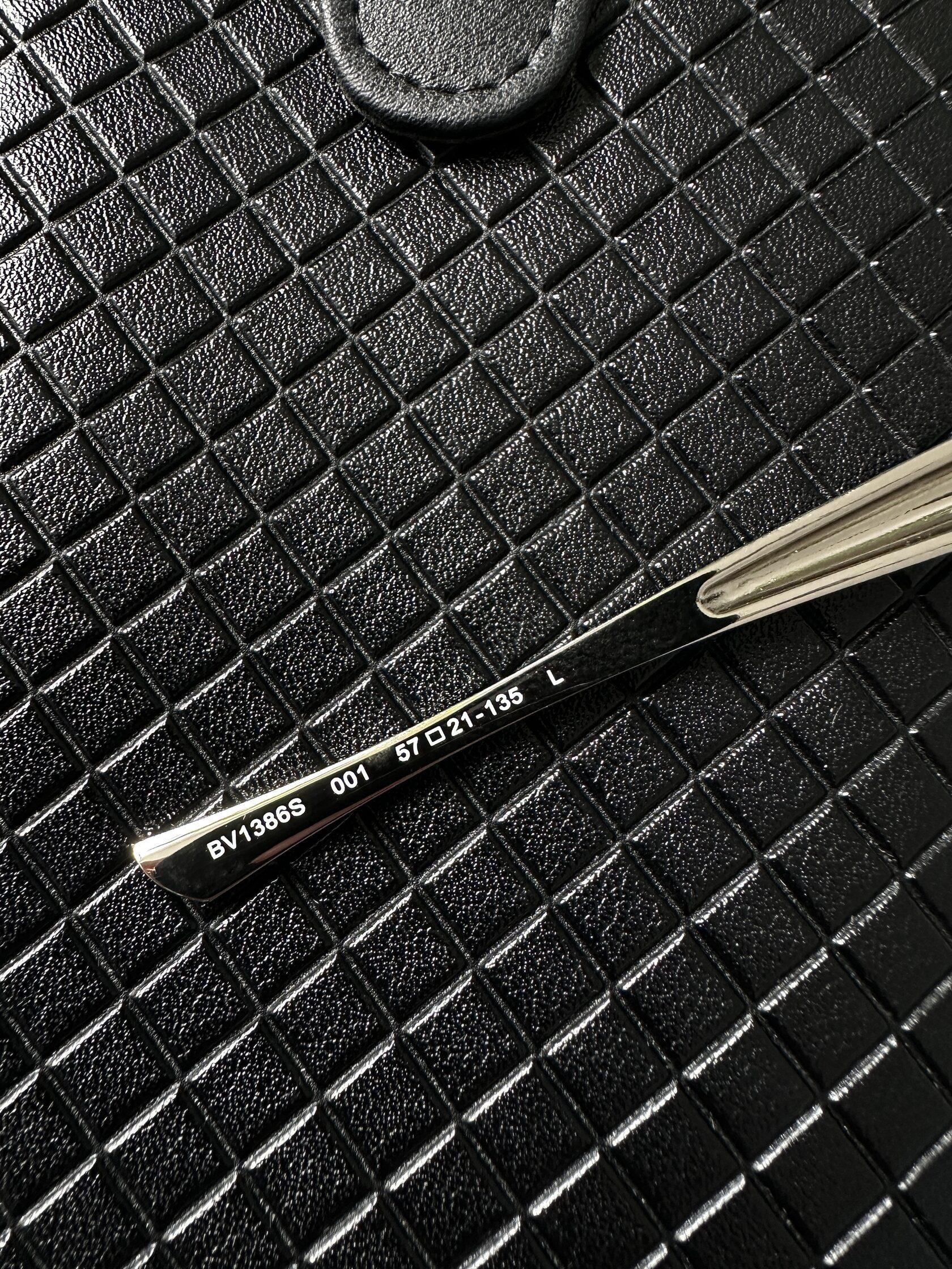 Bottega Veneta Black/Silver BV1386S 001 - 13