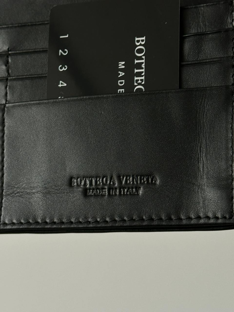 Bottega Veneta Intrecciato Bi-Fold Wallet Large Black - 10