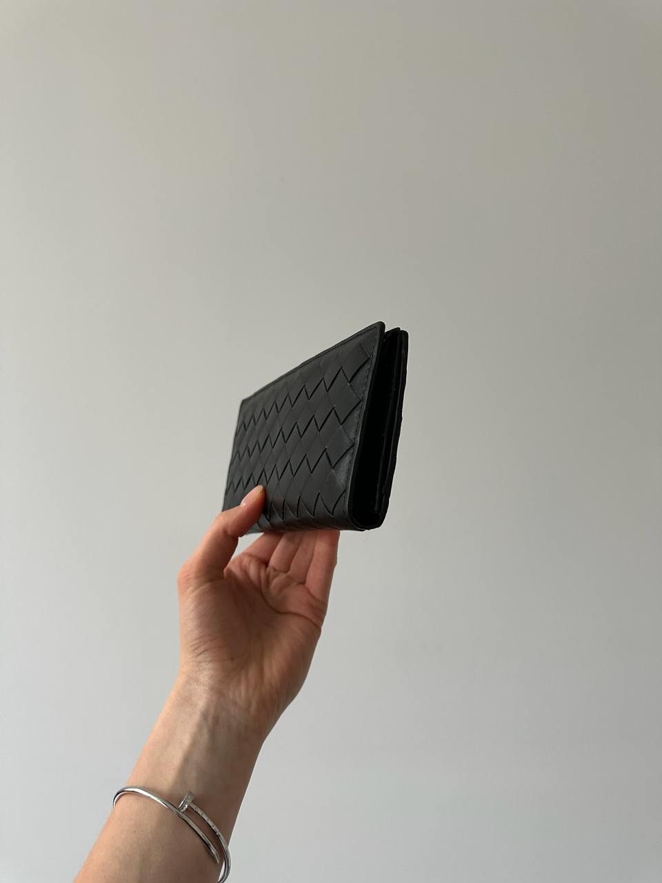 Bottega Veneta Intrecciato Bi-Fold Wallet Large Black - 5