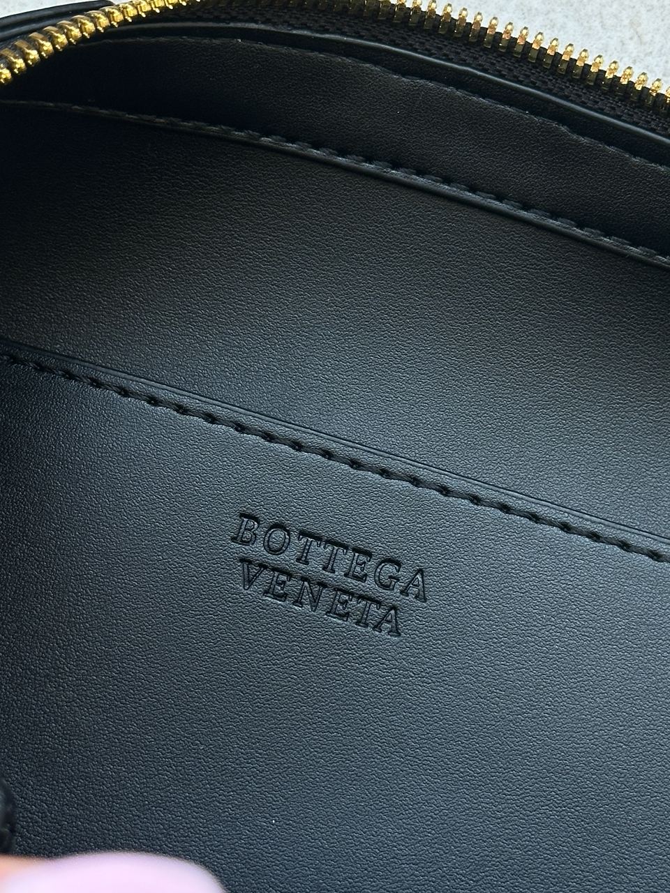 Bottega Veneta Mini Camera Bag 'Black/Gold' - 14
