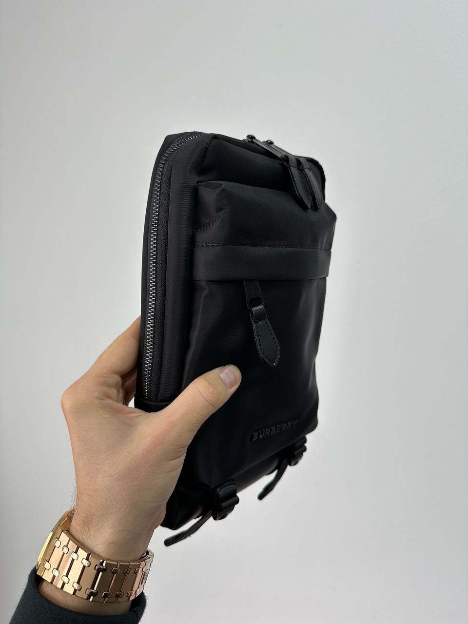 Burberry Black Nylon Crossbody Bag - 8