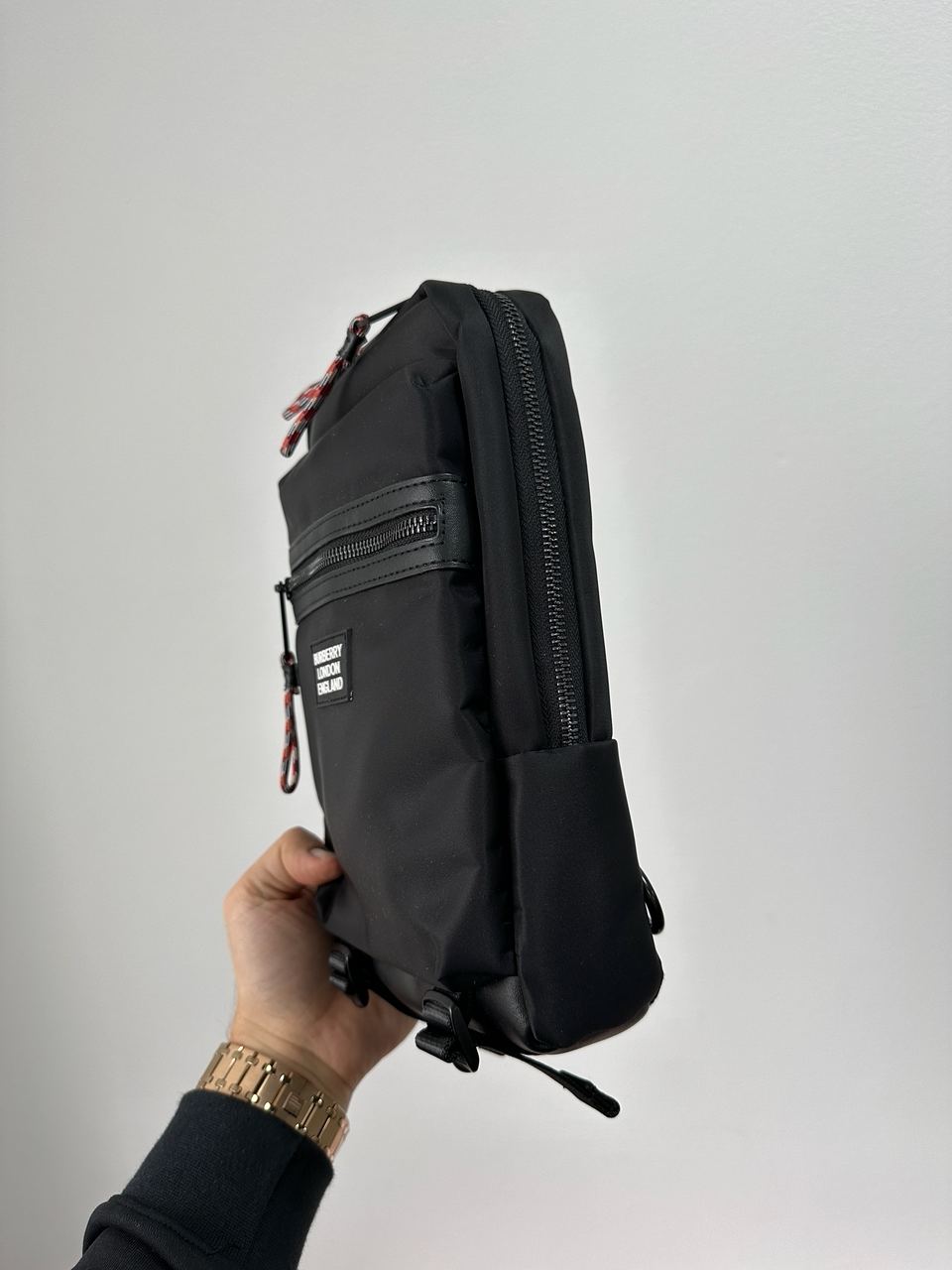 Burberry Black Nylon Crossbody Bag - 7