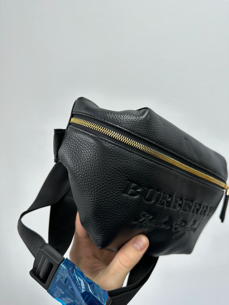 Burberry Bum Bag Embossing Leather - 9
