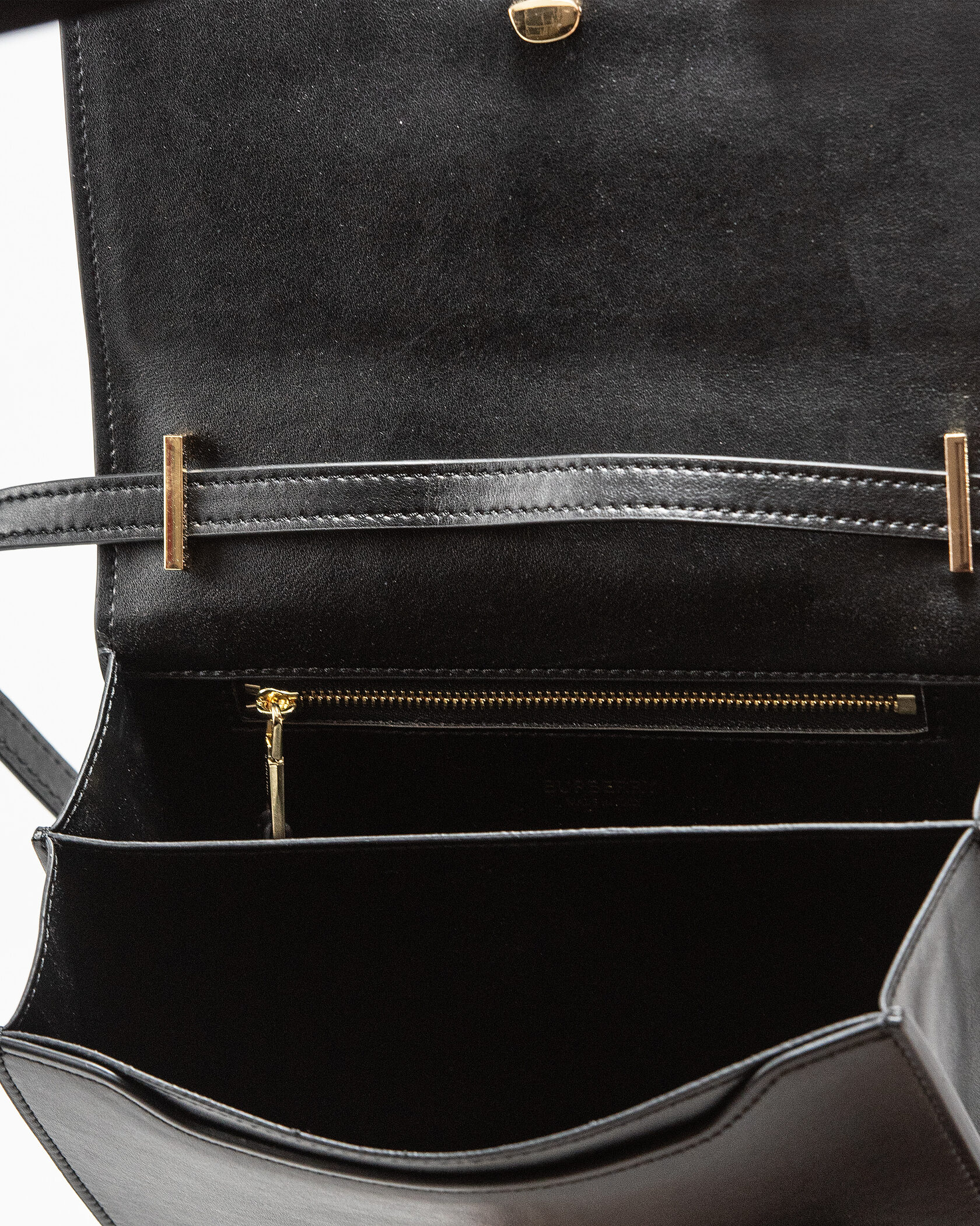 Burberry Calfskin Mini TB Bag Black - 15