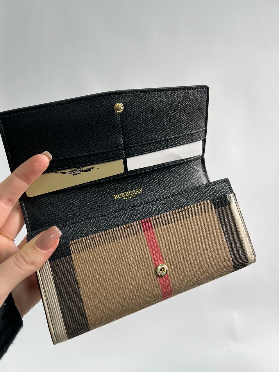 Burberry Credit Card Wallet Brown/Black - 13