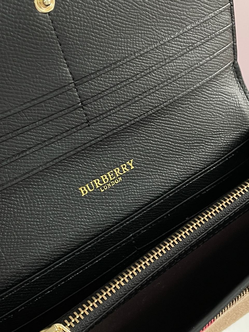 Burberry Credit Card Wallet Brown/Black - 15