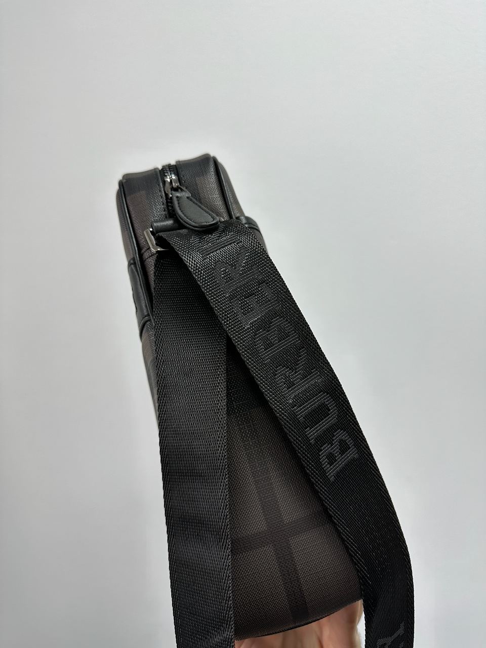 Burberry Large Messenger Bag Men Crossbody Shoulder Bag Brown - 18