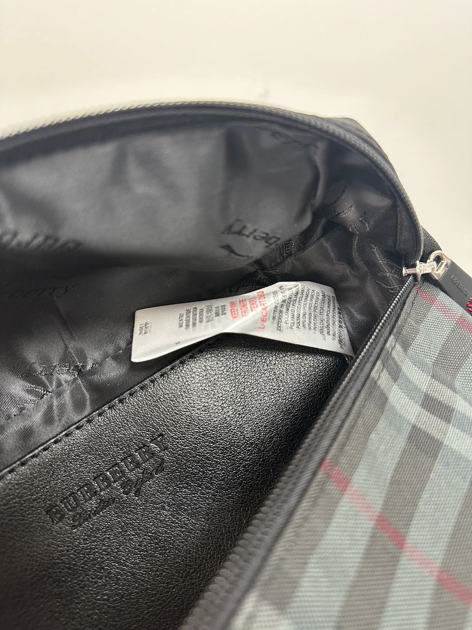 Burberry Men's Sonny Archive Grey Belt Bag - 15