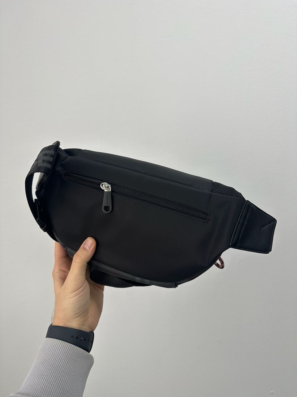 Burberry Men's Sonny Archive Grey Belt Bag - 6