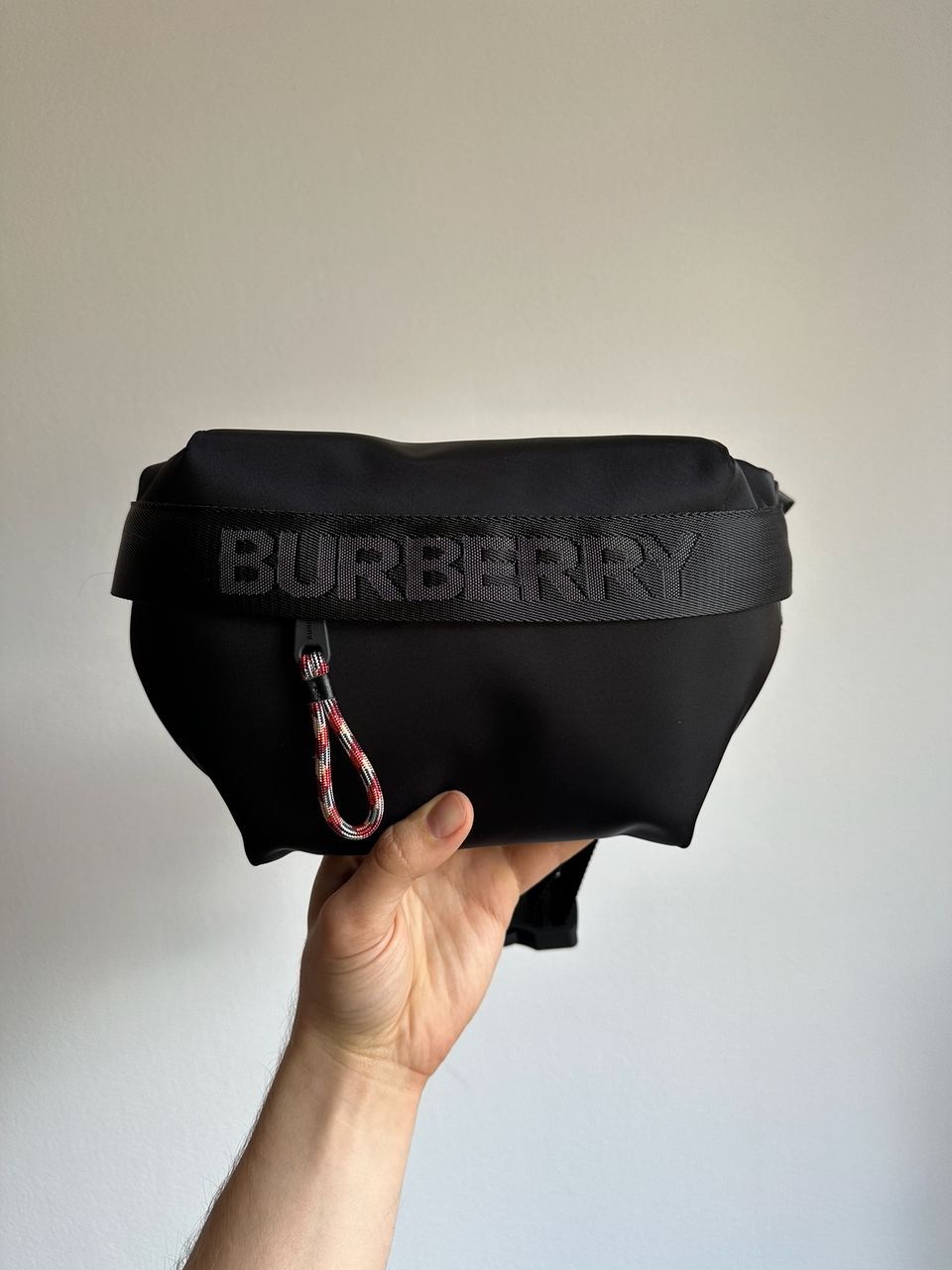 Burberry Men's Sonny Tonal-Logo Belt Bag - 14