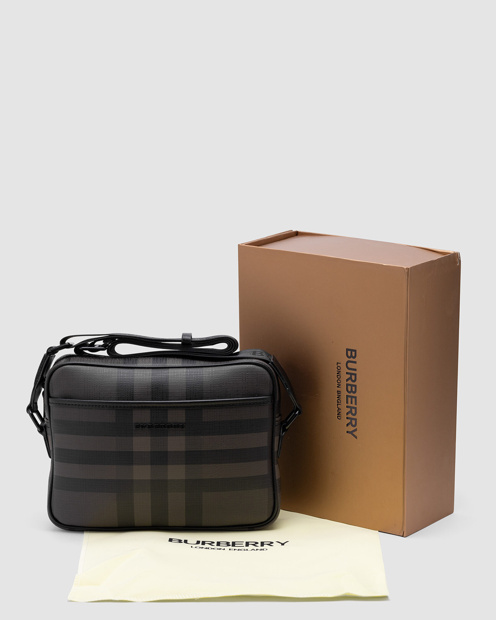 Burberry Muswell Shoulder Crossbody Bag Dark Brown - 2