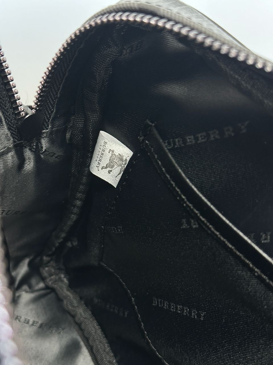 Burberry Muswell Shoulder Crossbody Bag Dark Grey - 8