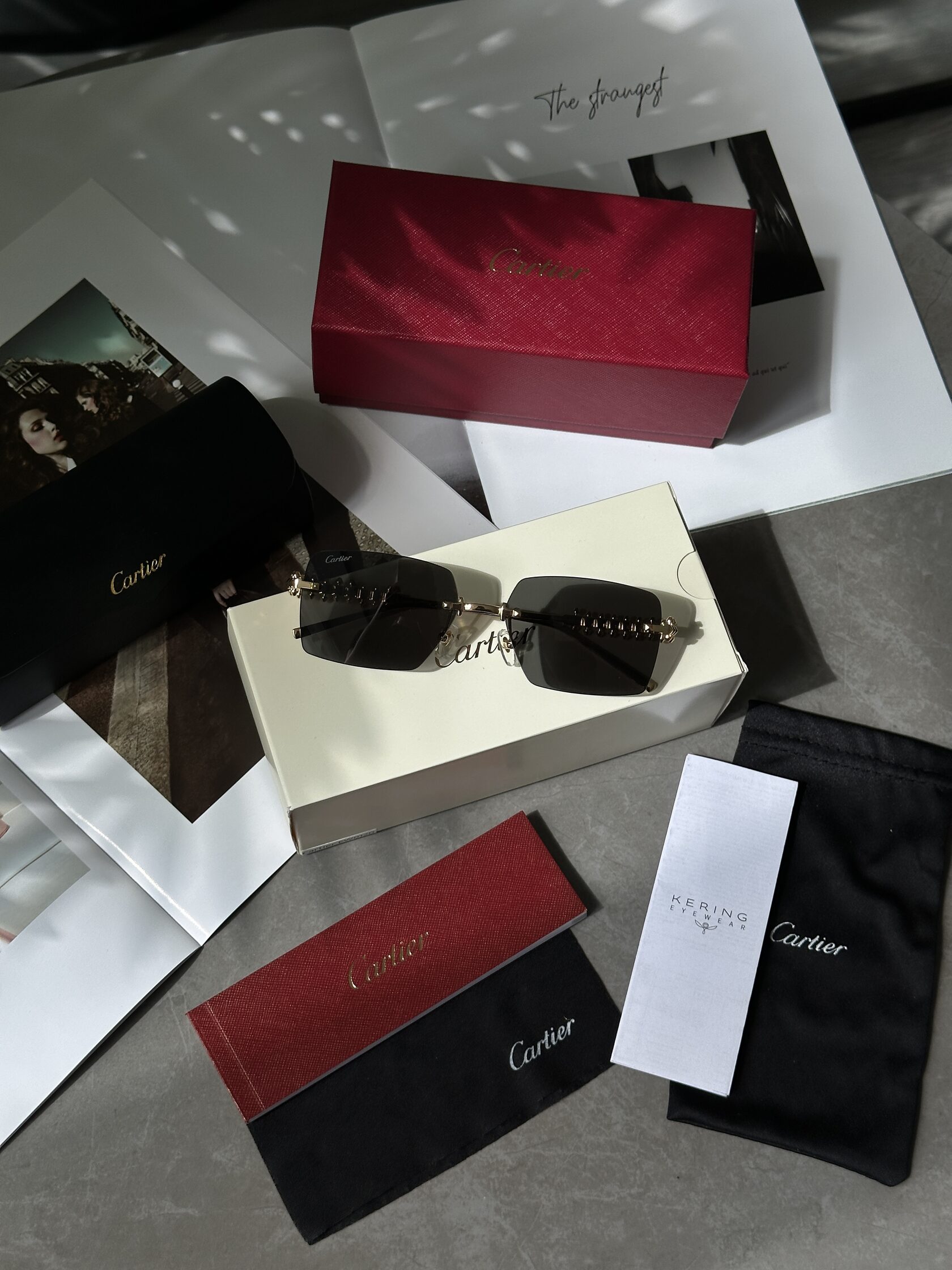 Cartier Clash Black/Gold CT0545S 001 L - 6