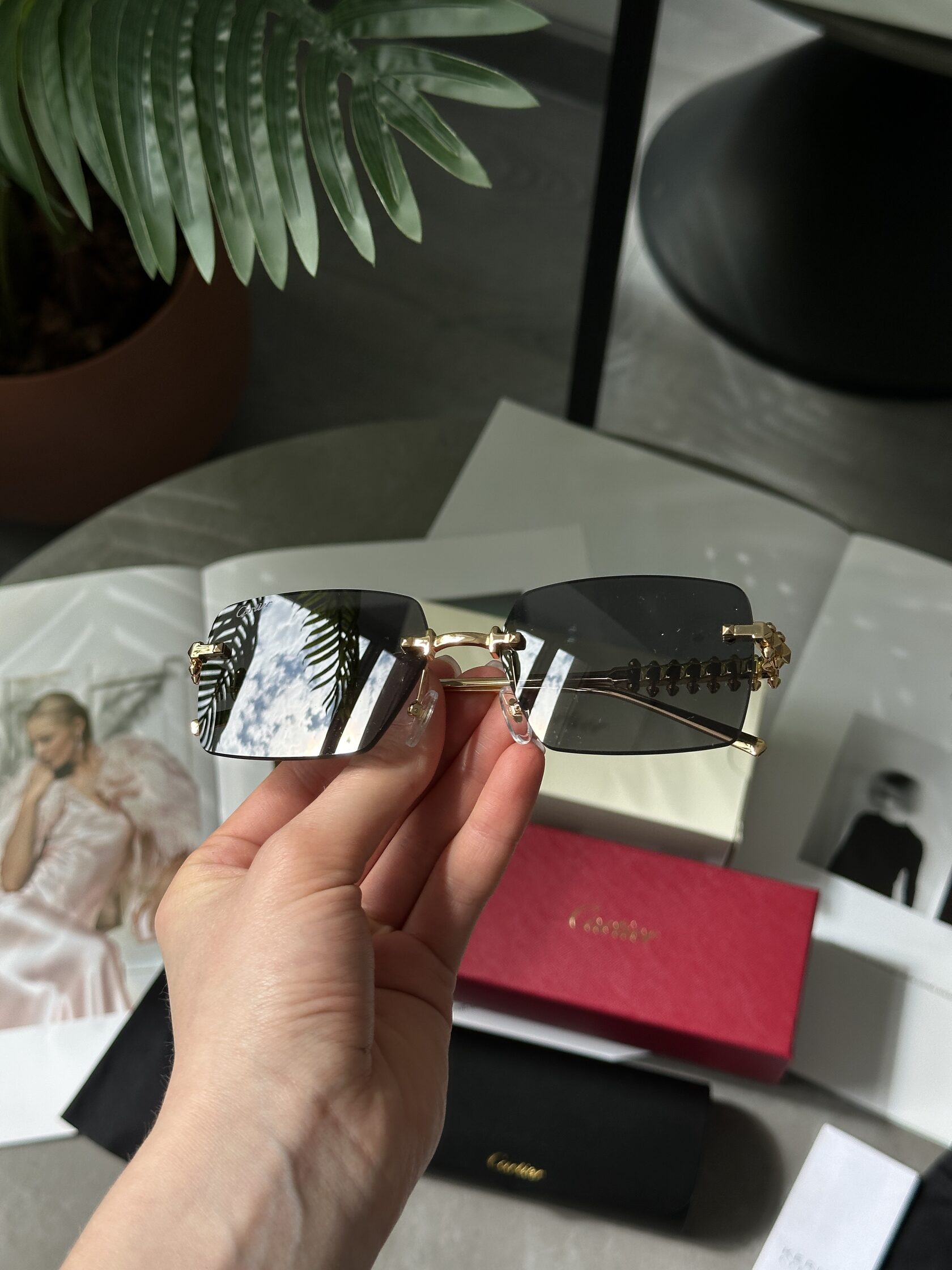 Cartier Clash Black/Gold CT0545S 001 L - 7