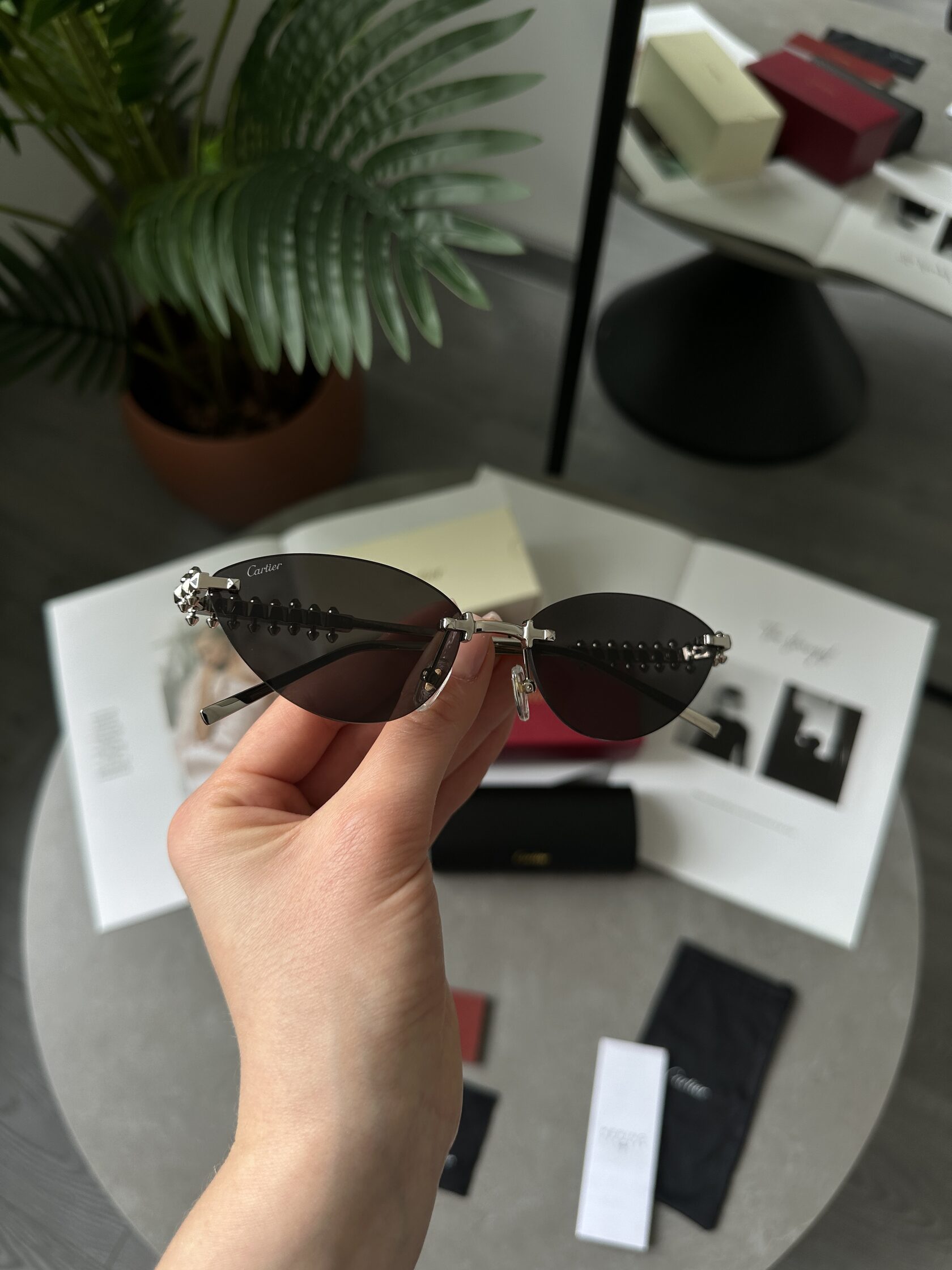 Cartier Clash Black/Silver CT0543S 001L cat.2 - 7