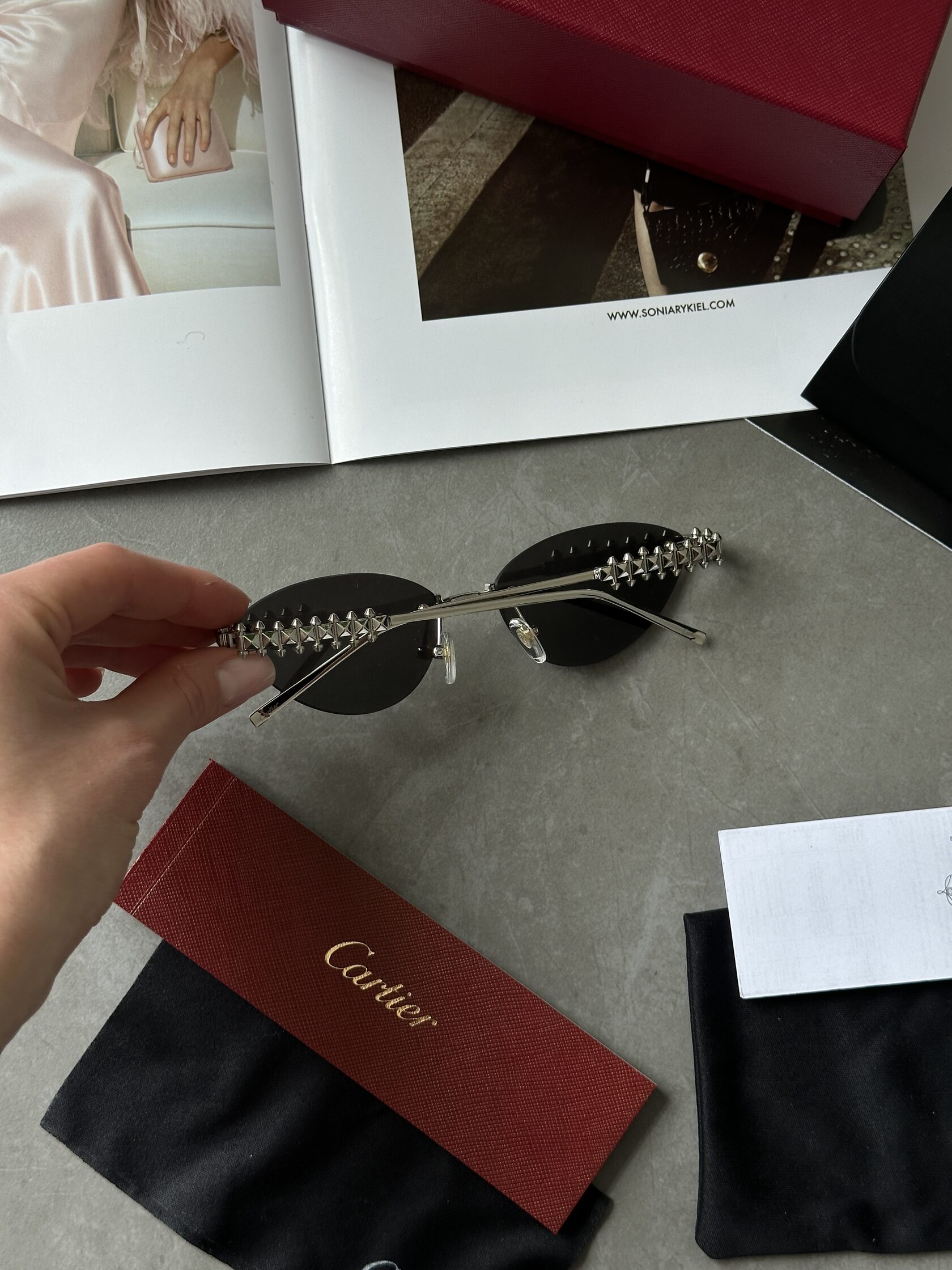 Cartier Clash Black/Silver CT0543S 001L cat.2 - 9