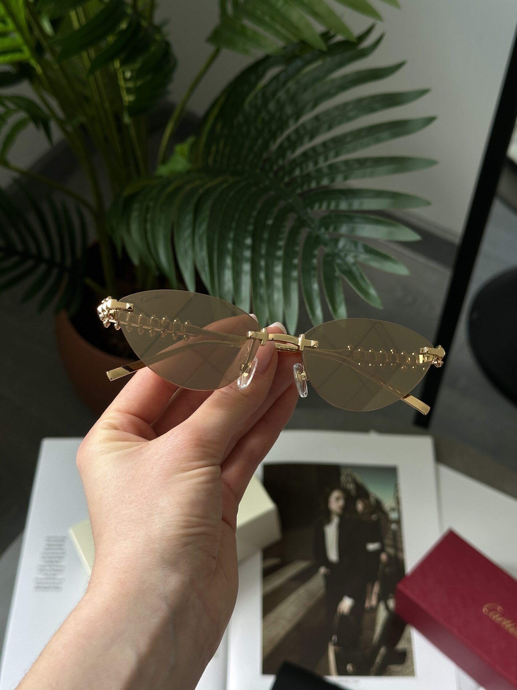 Cartier Clash Gold/Gold CT0543S 001L - 5