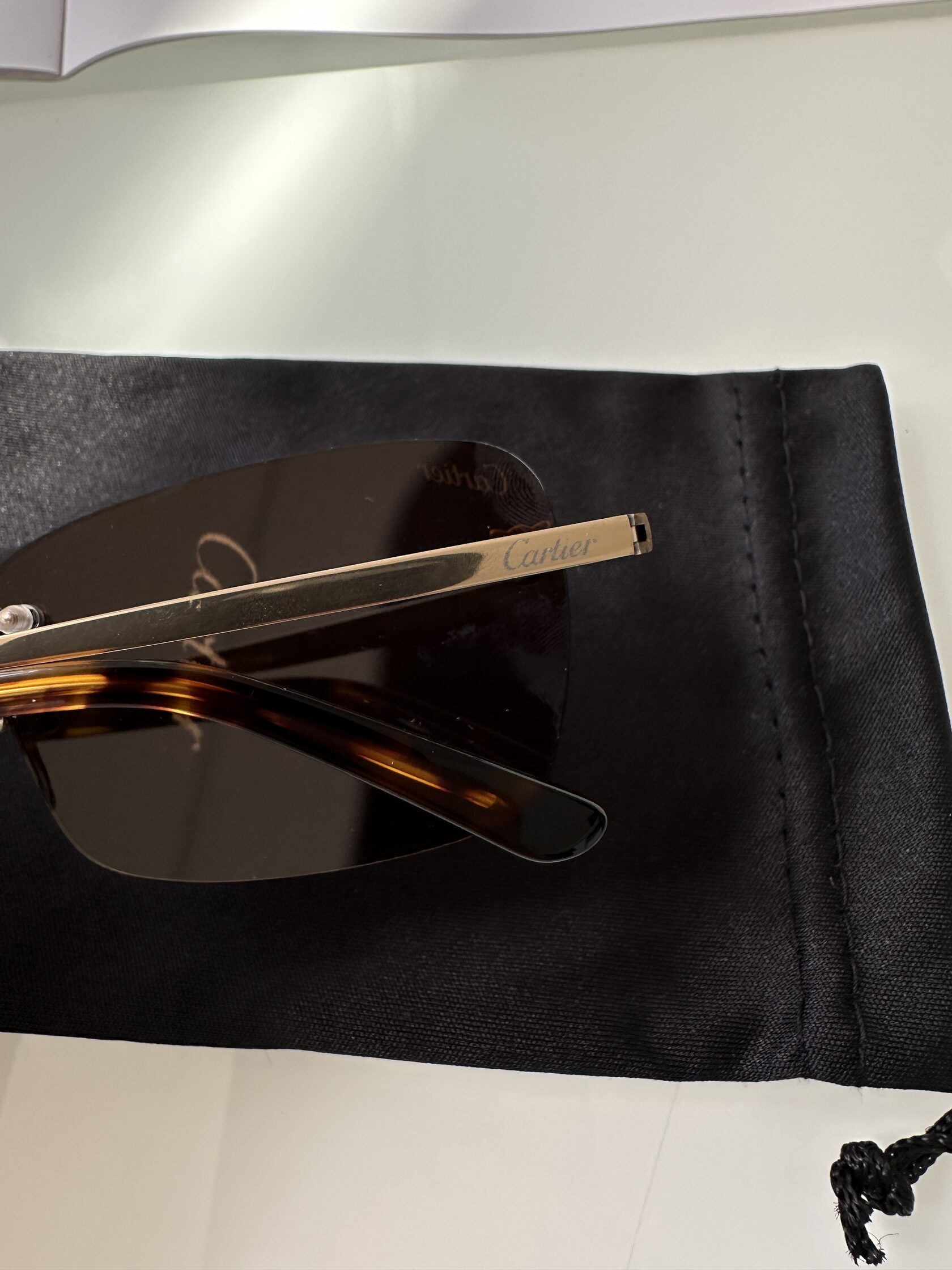 Cartier CT0148O 001 Brown/Silver - 10